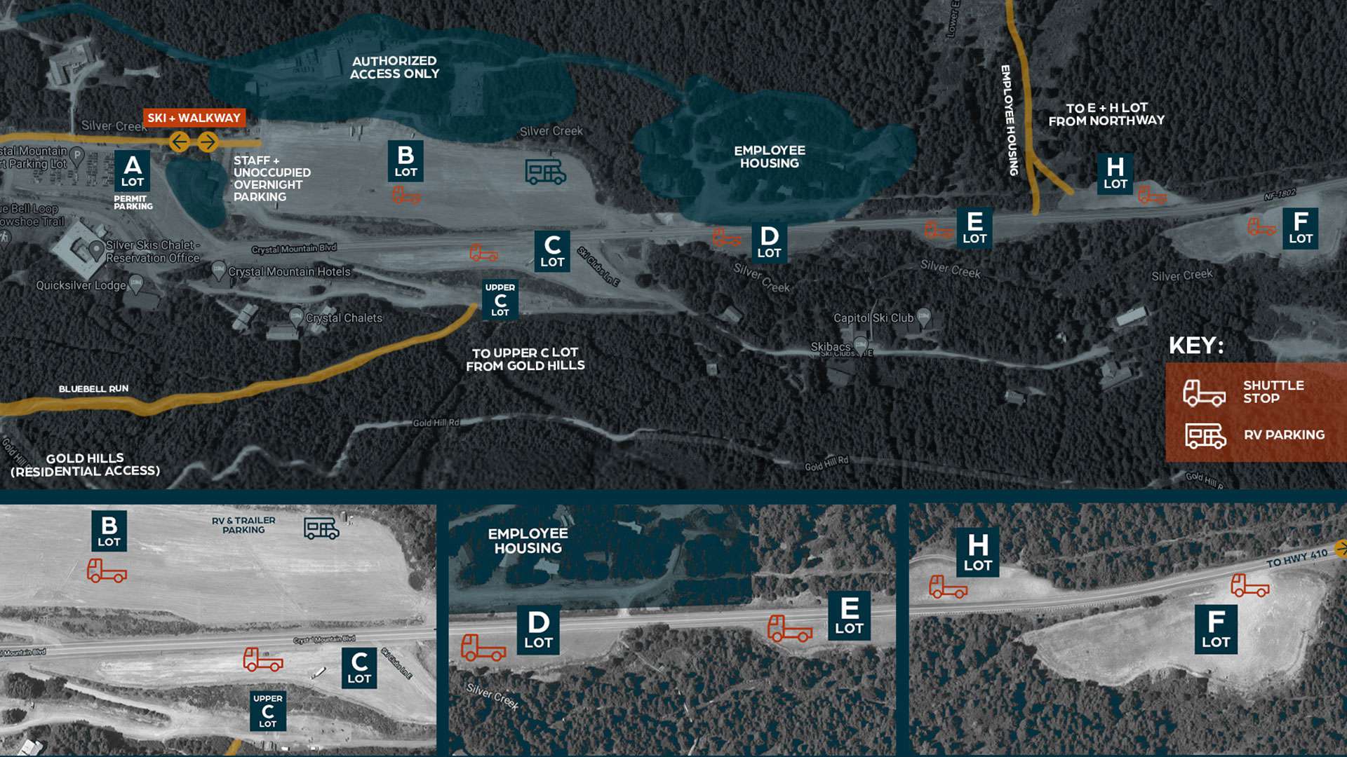 Crystal Mountain Introduces Weekend Paid Parking Unofficial Networks