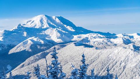 Mount Rainier from Crystal