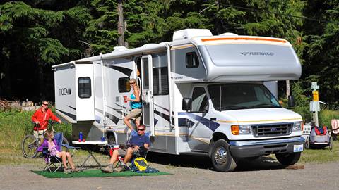 RV Camping at Crystal