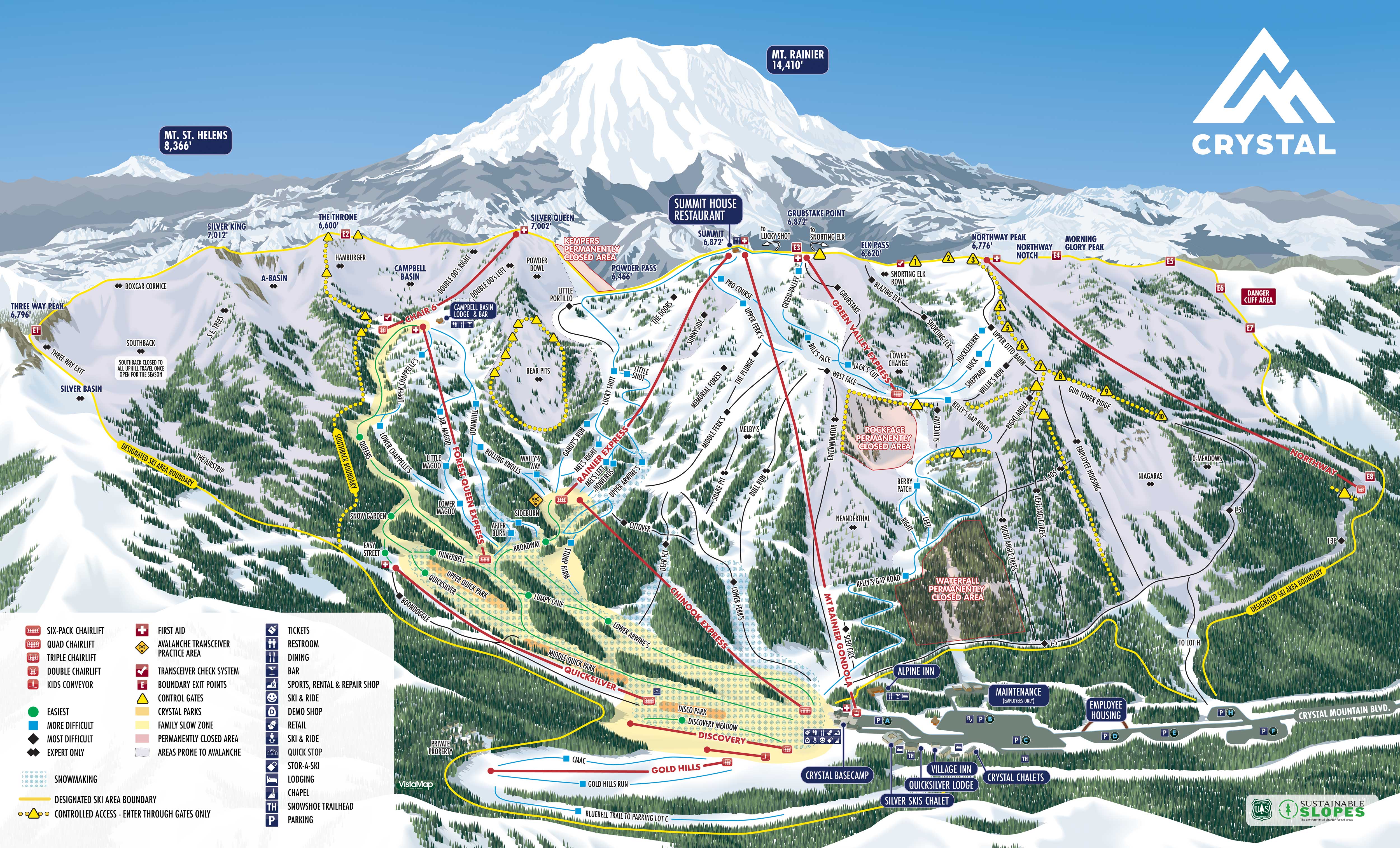 Our Mountain Info Crystal Mountain Resort