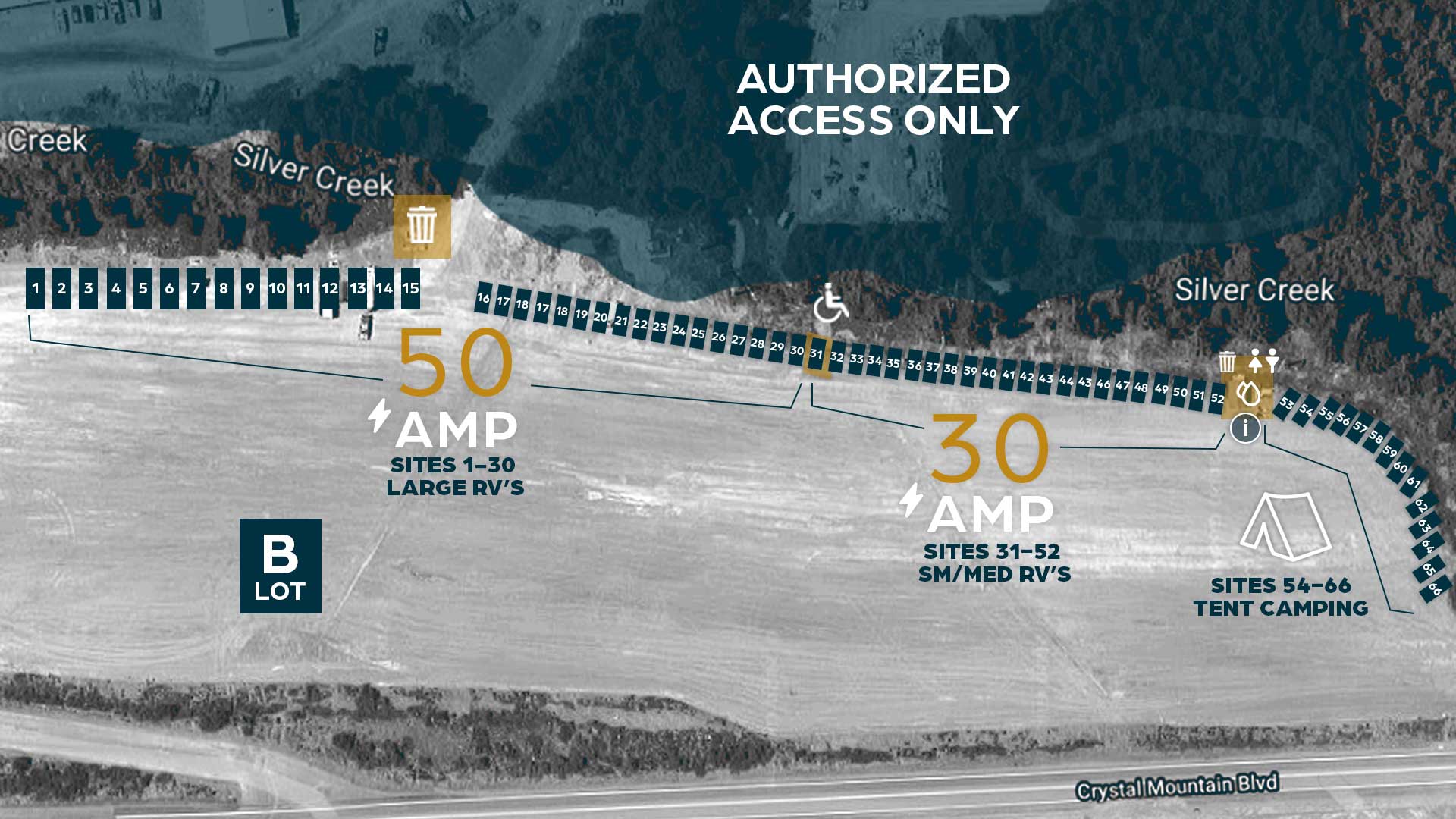 Overnight and RV Parking | Crystal Mountain Resort