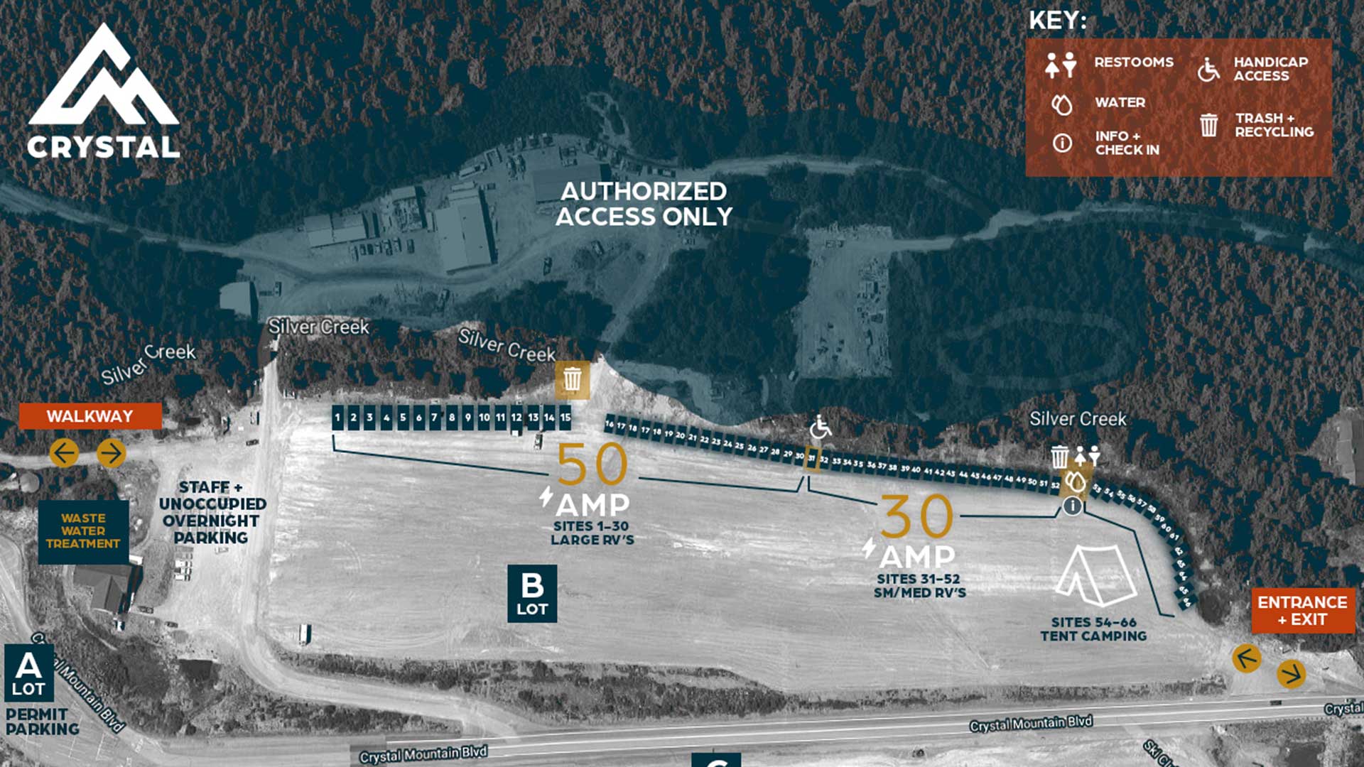 Overnight and RV Parking | Crystal Mountain Resort