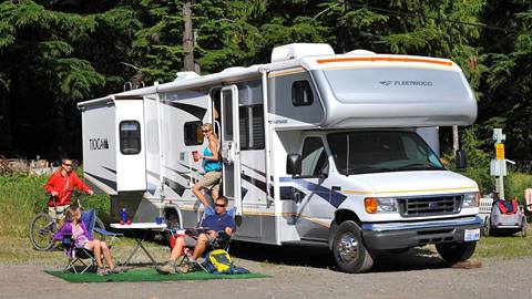 RV Camping at Crystal
