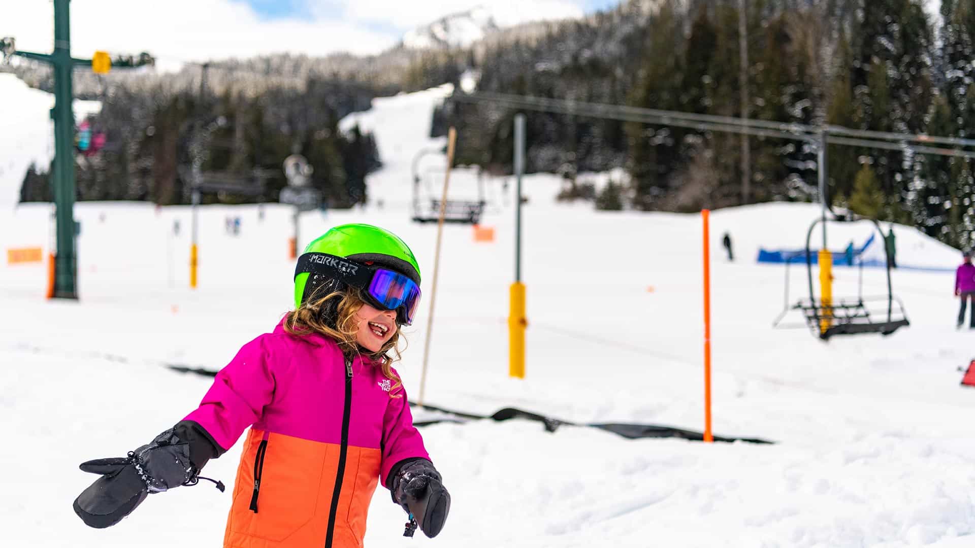 Child Snowboard Ski Gear Rental Crystal Mountain Resort