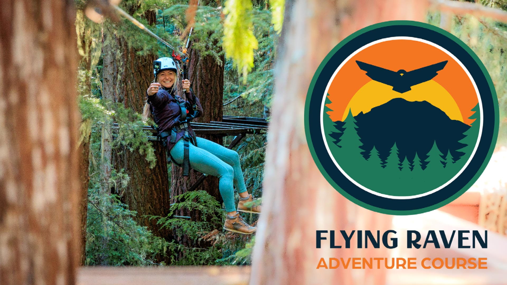 Flying Raven Adventure Course Crystal Mountain Resort
