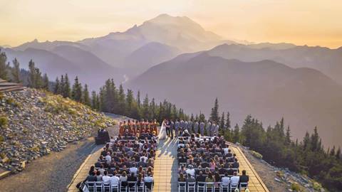 Mountain Wedding Venue at Crystal