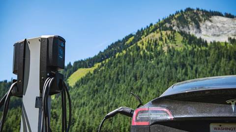 EV Charging station at Crystal