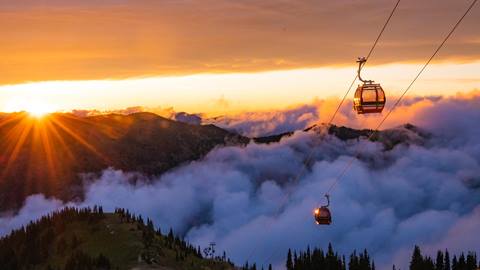 Sunrise with Scenic Gondola