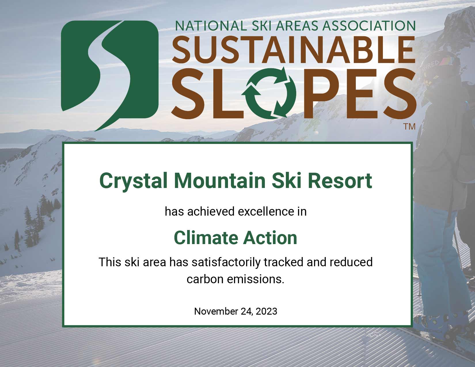 Sustainable Slopes