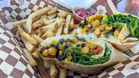 Food at Crystal Mountain
