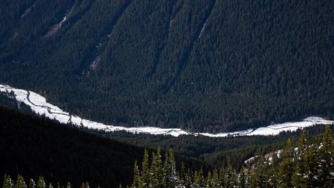 White River from above