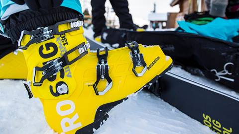 Rental or Demo Equipment on Snow